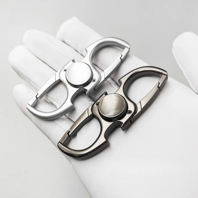 

Тип замка EDC, тактический замок, брелок, подвесная пряжка, механический металлический гироскоп на кончике пальца, декомпрессионная игрушка