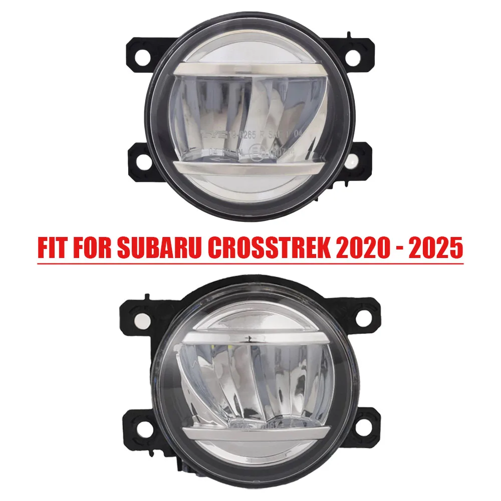 For Subaru Ascent Forester Impreza Outback Legacy Crosstrek 2020-2025 Car LED Front Fog light Fog Lamp 84501VA010 84501VA000