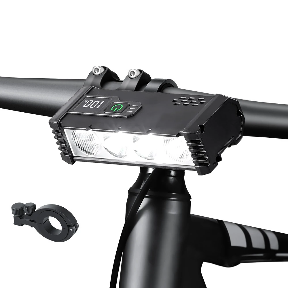 

Bicycle Light Front 2000mAh Bike Light 3000Lumen Waterproof Flashlight USB Charging MTB Road Cycling Lamp Accessories