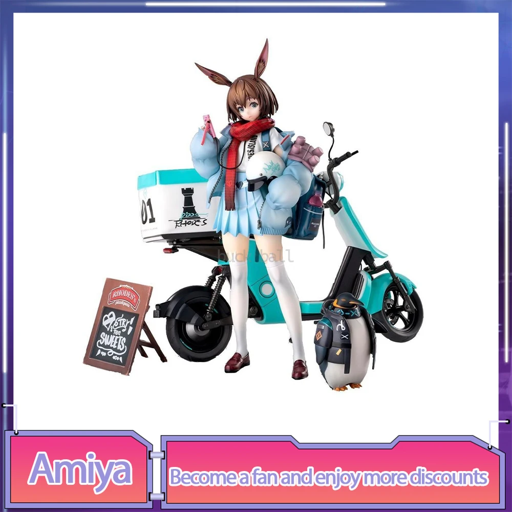 

Фигурка Arknights Amiya, фигурки Rhodes Island Leader Amiya, аниме-фигурка, модель, статуя, коллекция кукол, украшение, игрушка, подарок на день рождения