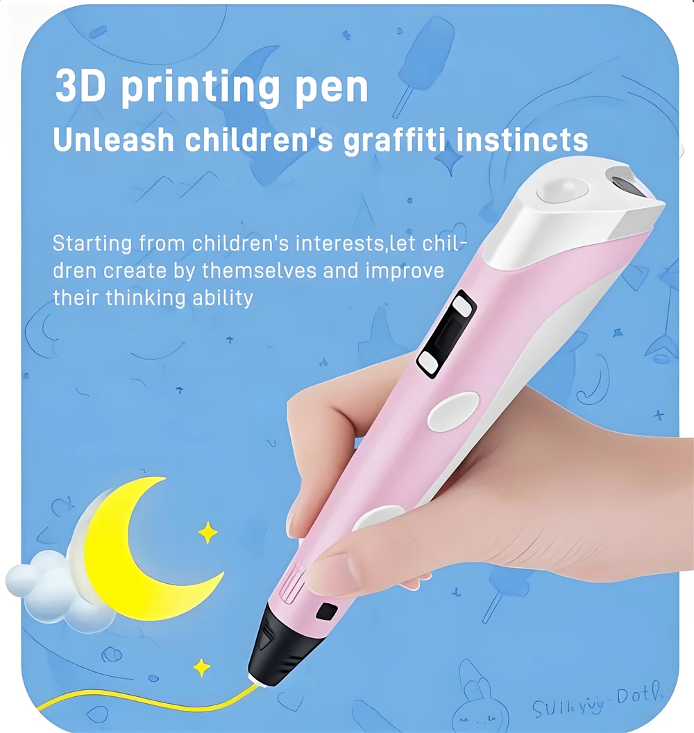 3D Printing Pen DIY Drawing Pe - 3D Printing Filament recension och pris