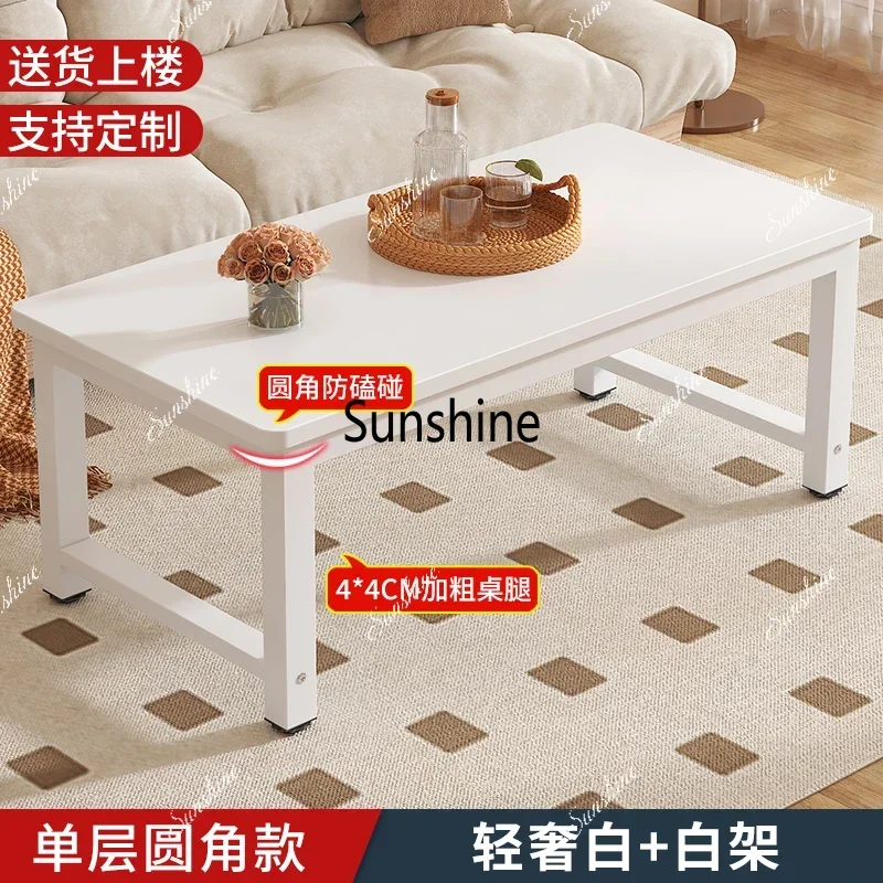 Standing Modern Coffee Table Wood Designer Living Room Side Table Writing Dinner Moving Decoration Couchtisch Salon Furnitureft