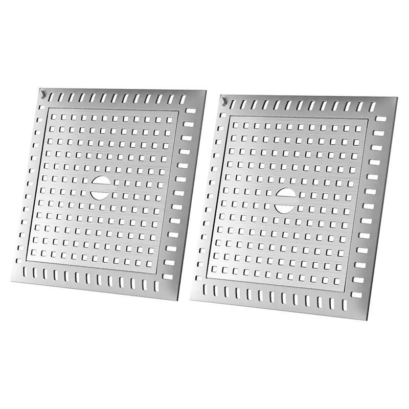 ABAE-Shower Drain Cover Bathtub Drain Strainers For Drains And Bathroom Floors 2 Pack Bathroom Flat Strainer Stopper 2Pcs
