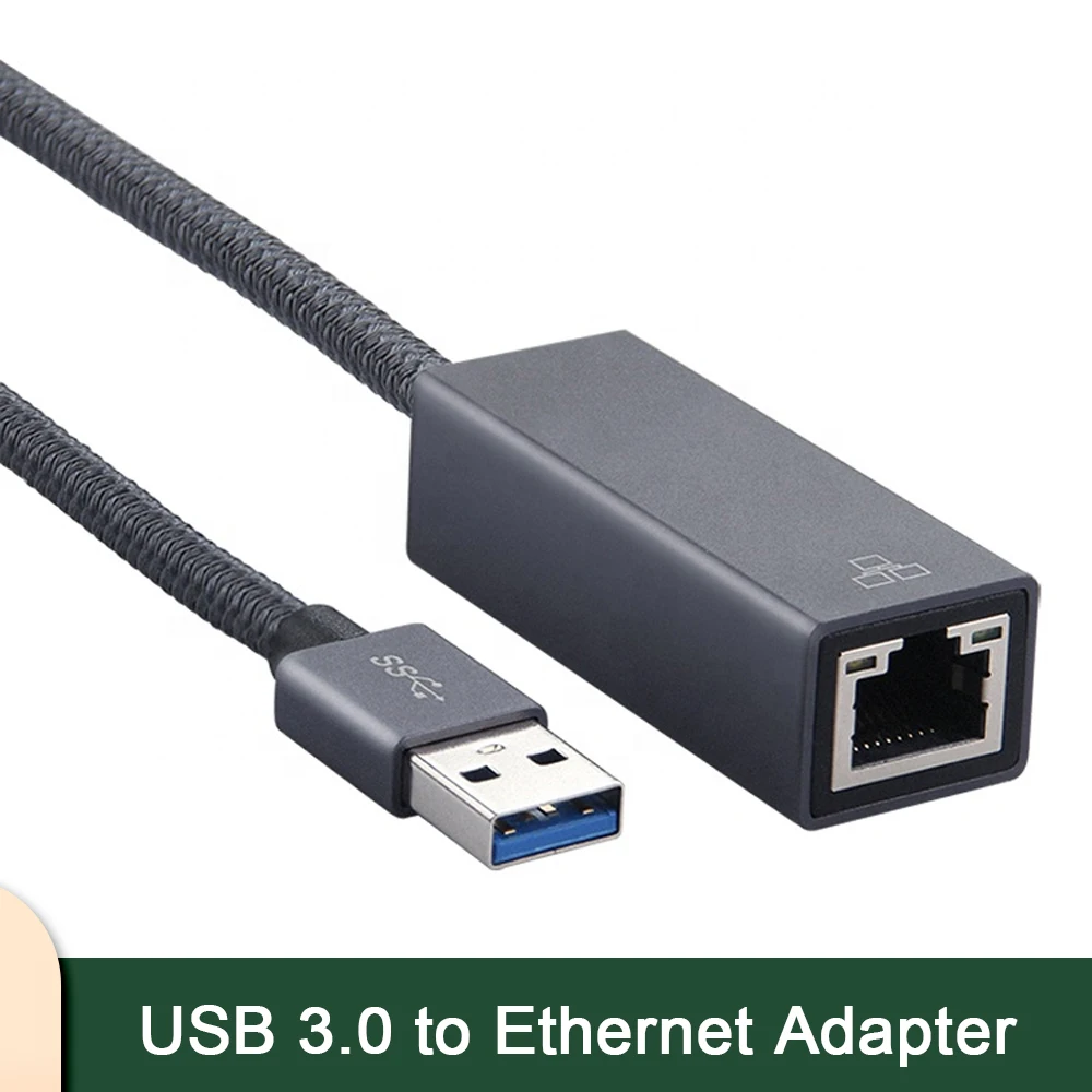 

USB 3.0 To Gigabit Ethernet RJ45 LAN 1000Mbps Network Adapter Ethernet Network Card For PC