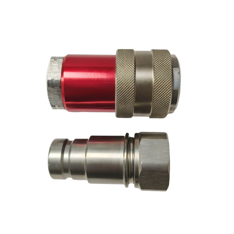 China Supplier Custom Stainless Steel  High Temperature and Pressure Quick Connector Hydraulic Fittings