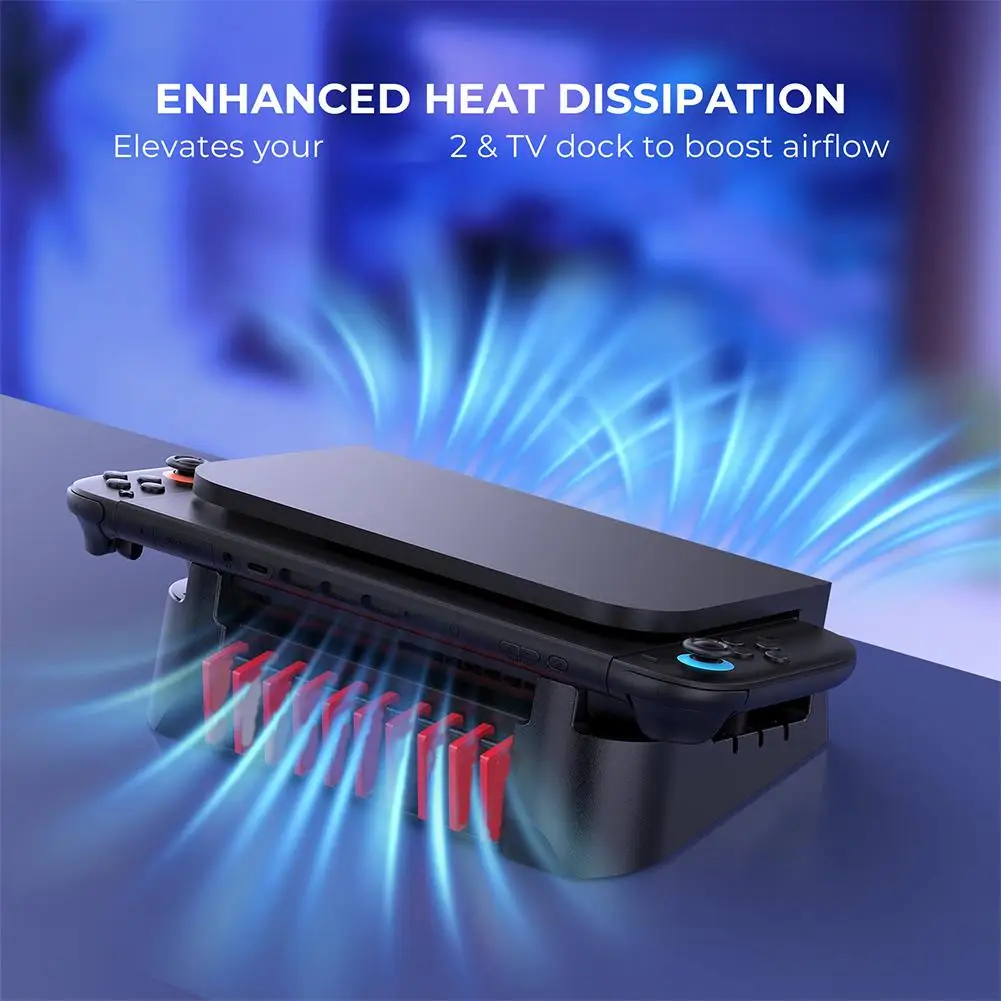 Stojak na konsolę do gier NS Switch2, poziomy uchwyt do przechowywania, akcesoria do Switch/OLED