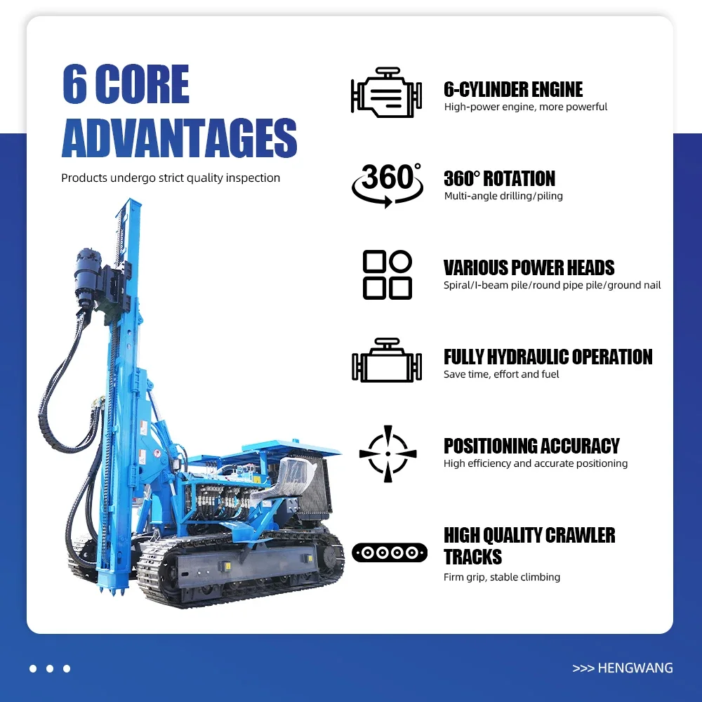 Introducing solar  Pile Drivers Solar farm Pile driver GPS