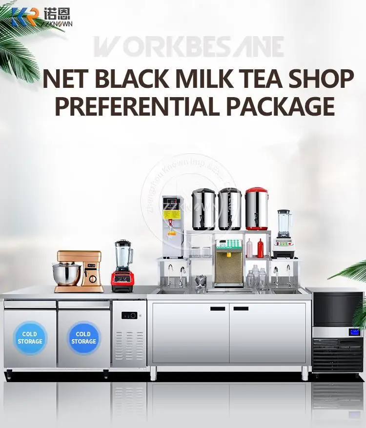 Kiosque de Perles de Thé à Bulles, Kiosque de Jus d'Orange, Comptoir de Magasin, Conception Personnalisée, Chamonix