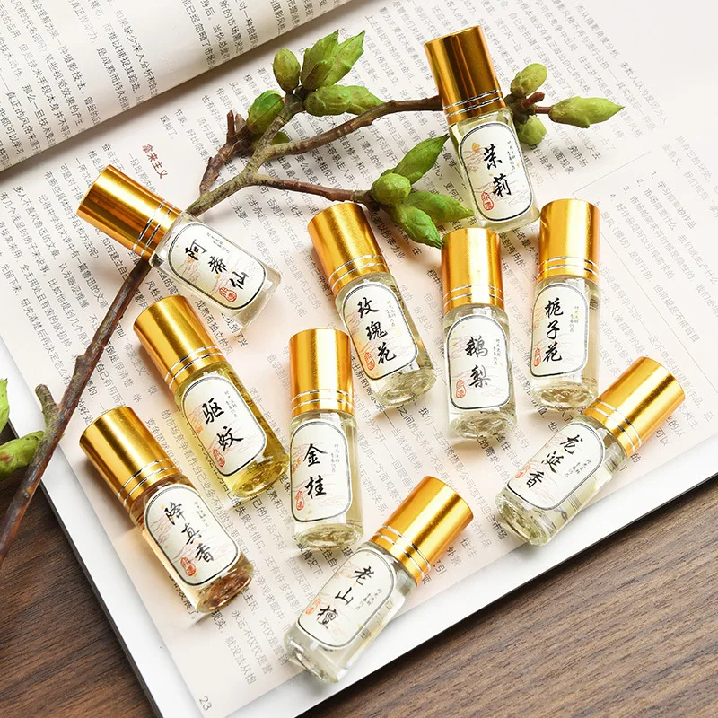 5ml Natural Premium Essential Oil Rose/Jasmine/osmanthus Fragrance for Women Perfume Purifies The Air and Soothes The Spirit