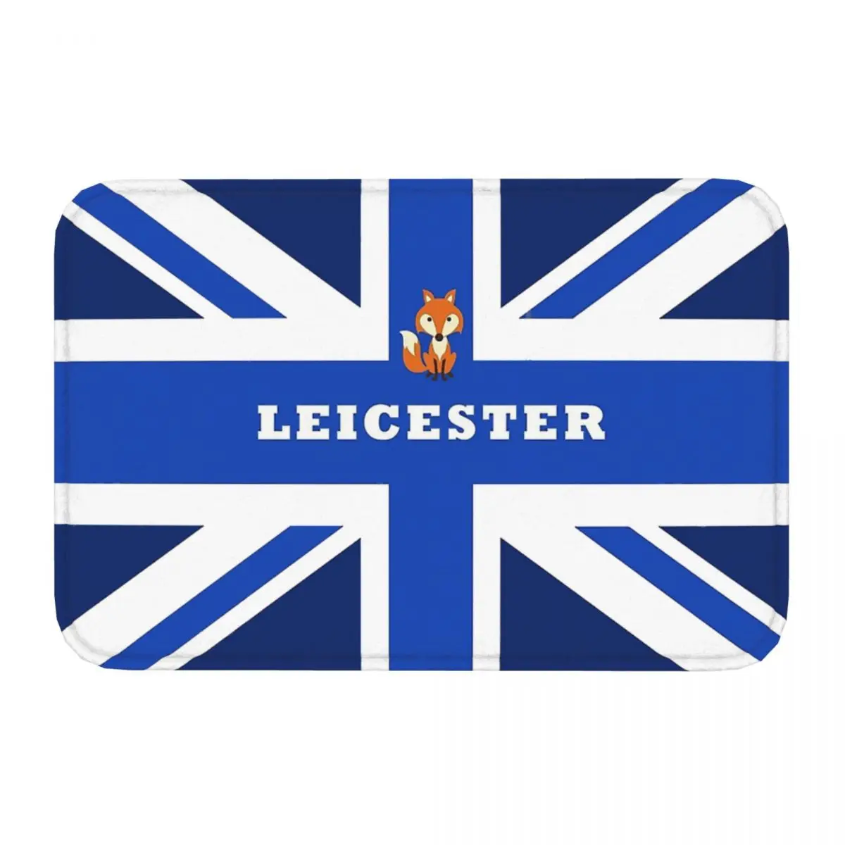 National Flag Bath Mat Leicester Union Jack Doormat Living Room Carpet Entrance Door Rug Home Decor