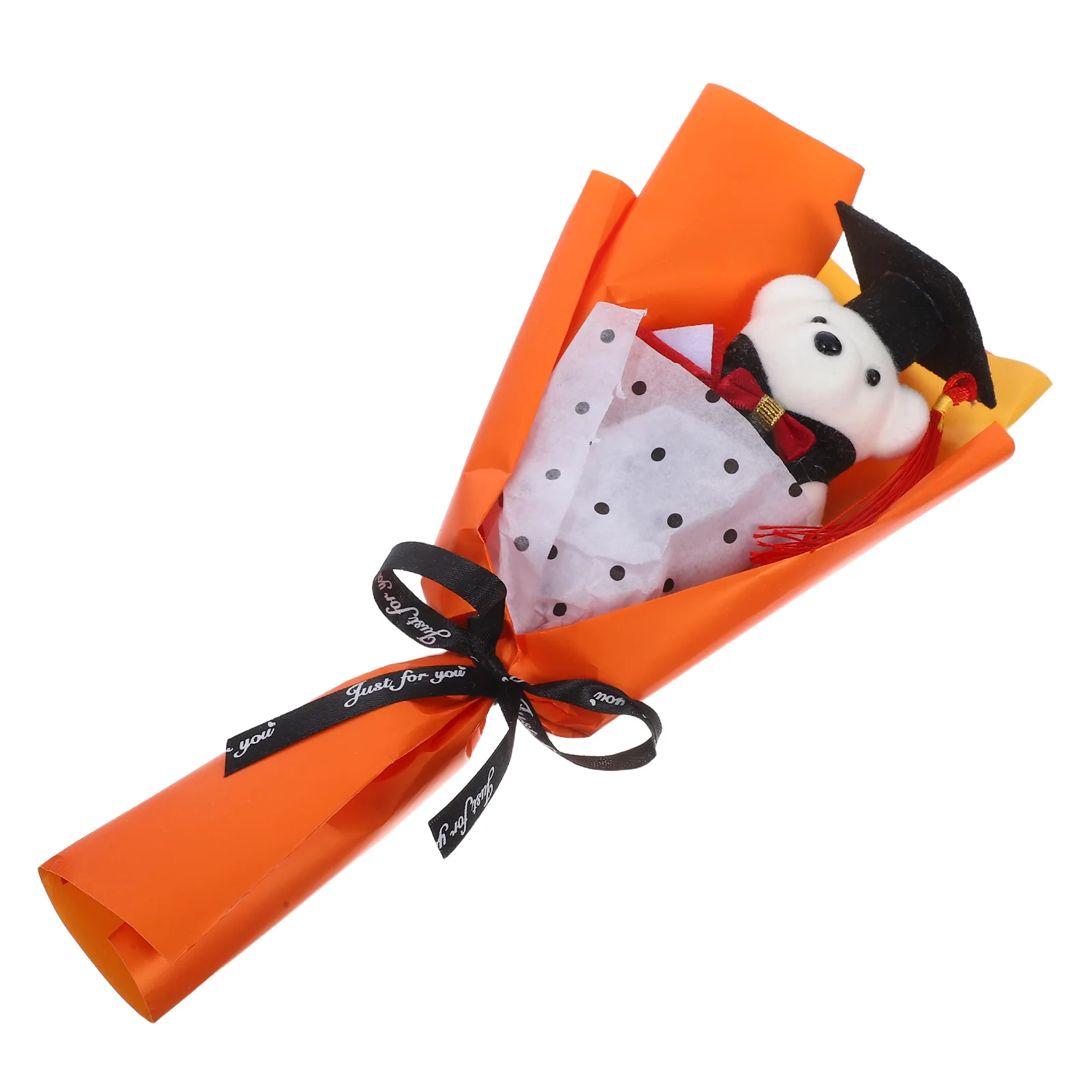 Afstuderen beer boeket knuffeldier decoratie partij foto prop uniek cadeau voor kleuterschool elementair midden hoog