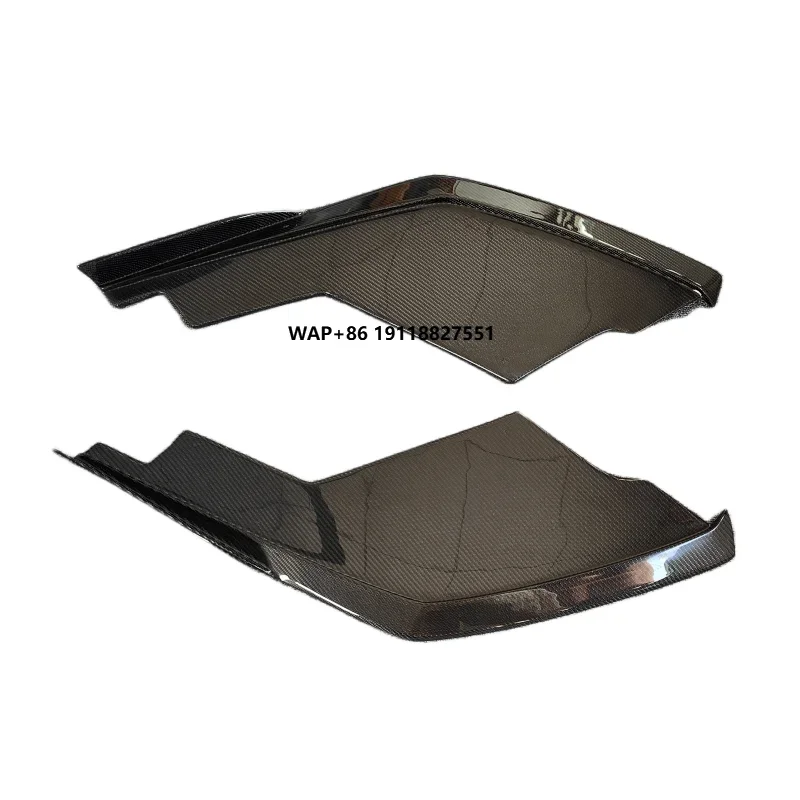 

New Carbon Fiber D-Style Front Bumper Lip Splitter Cover Body Kit for Huracan LP610