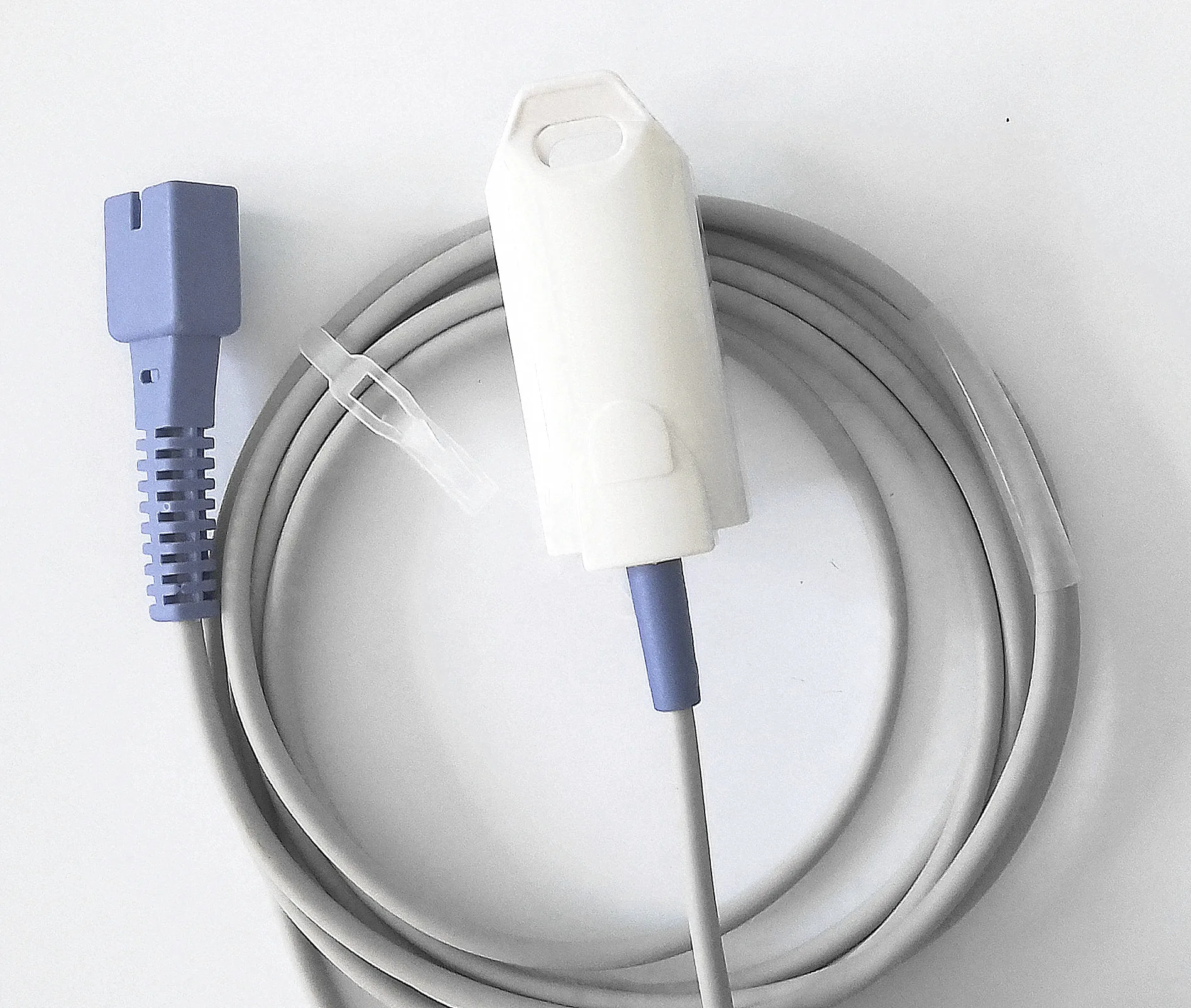 Free Shipping Compatible for Nellcor DS-100A spo2 sensor (Oximax) ,2.5M Adult finger clip spo2 sensor,9PIN
