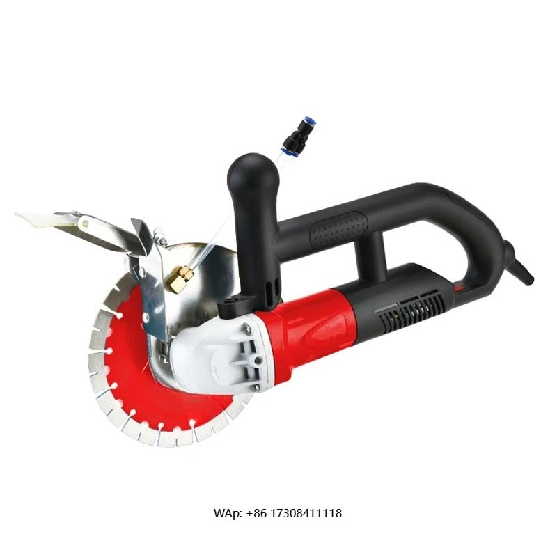 Bezszczotkowa przemysłowa frezarka do rowków, wydajna maszyna do cięcia betonu, frezarka do rowków w ścianach.