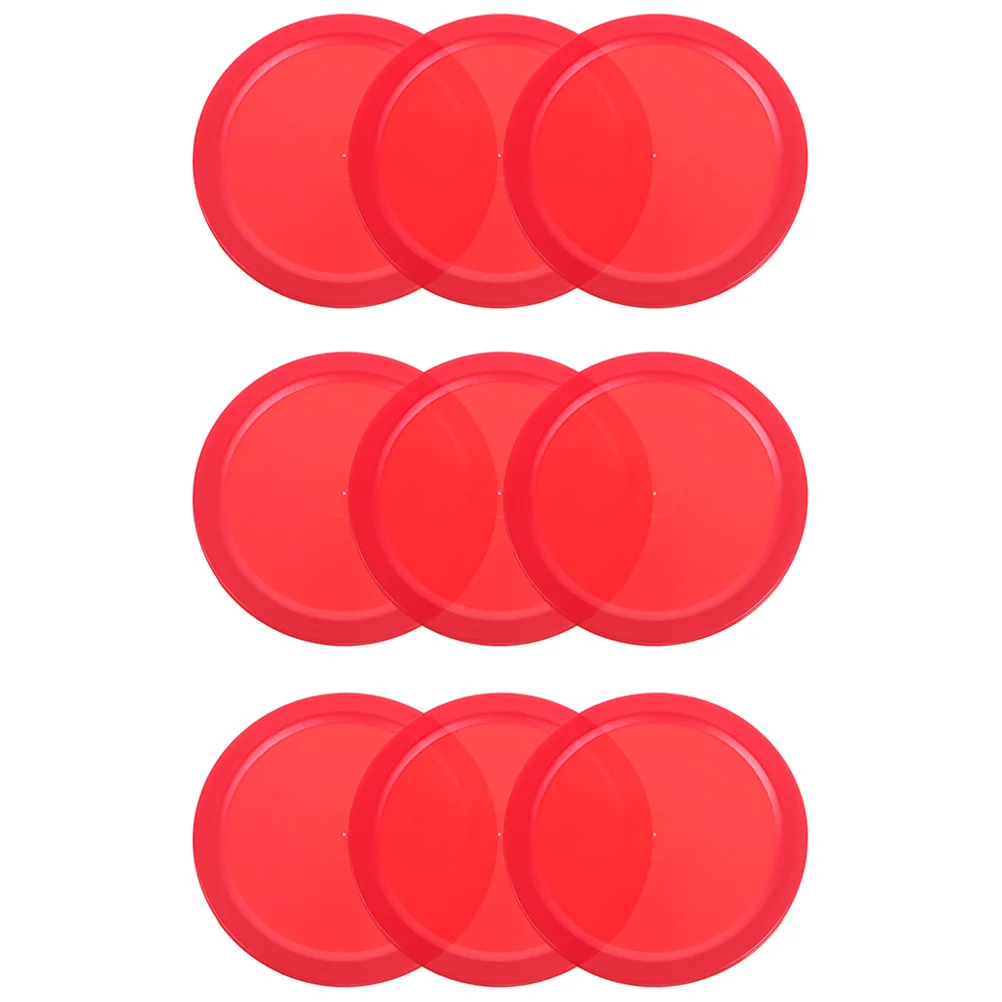 

20Pcs Ice Hockey Pucks Durable Plastic for Indoor Hockey Games Stable Maneuverable Replacement Pucks Game Table Accessories