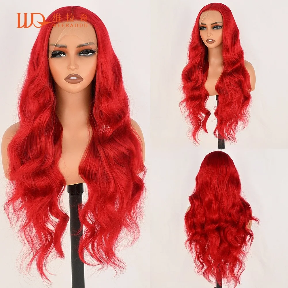 parrucca-sintetica-rossa-brillante-13x4-con-frontale-in-pizzo-28-pollici-ondulata-densita-150-senza-colla-resistente-al-calore-per-cosplay-e-halloween
