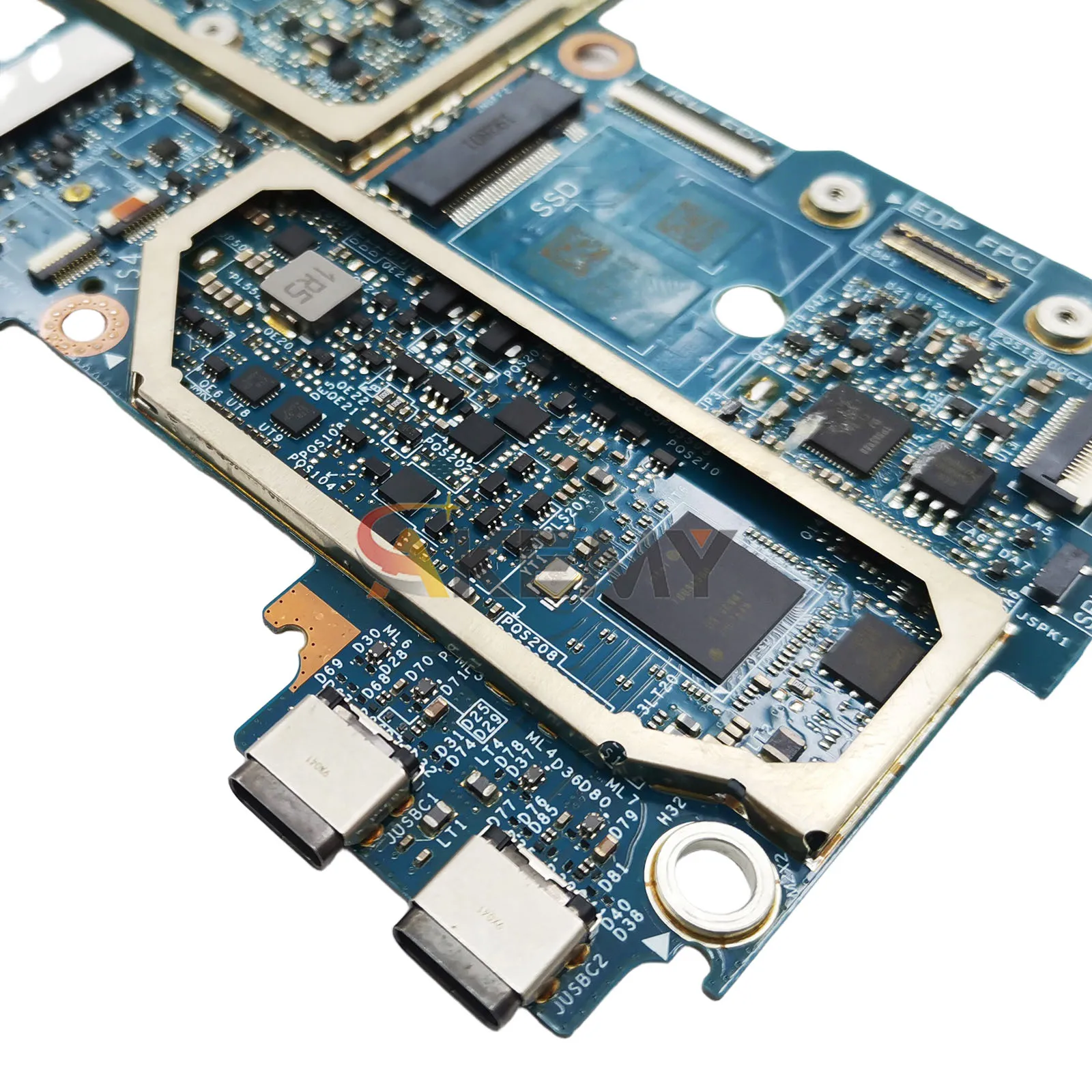 Für DELL Latitude e7210 Laptop Motherboard FDV20 LA-J321P CN-0481H7 CN-06CTMF 09XR7X Mit i3 i5 i7 10th CPU Motherboard TEST OK