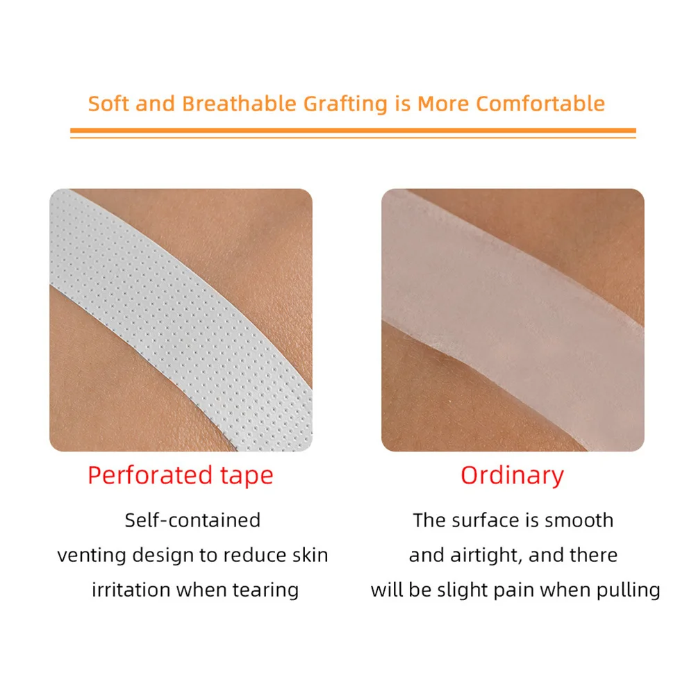 شريط تمديد الرموش بطول 7 أمتار لتقشير الرموش العلوية السفلية الناعمة المرنة وصديقة للبشرة ومريحة #3