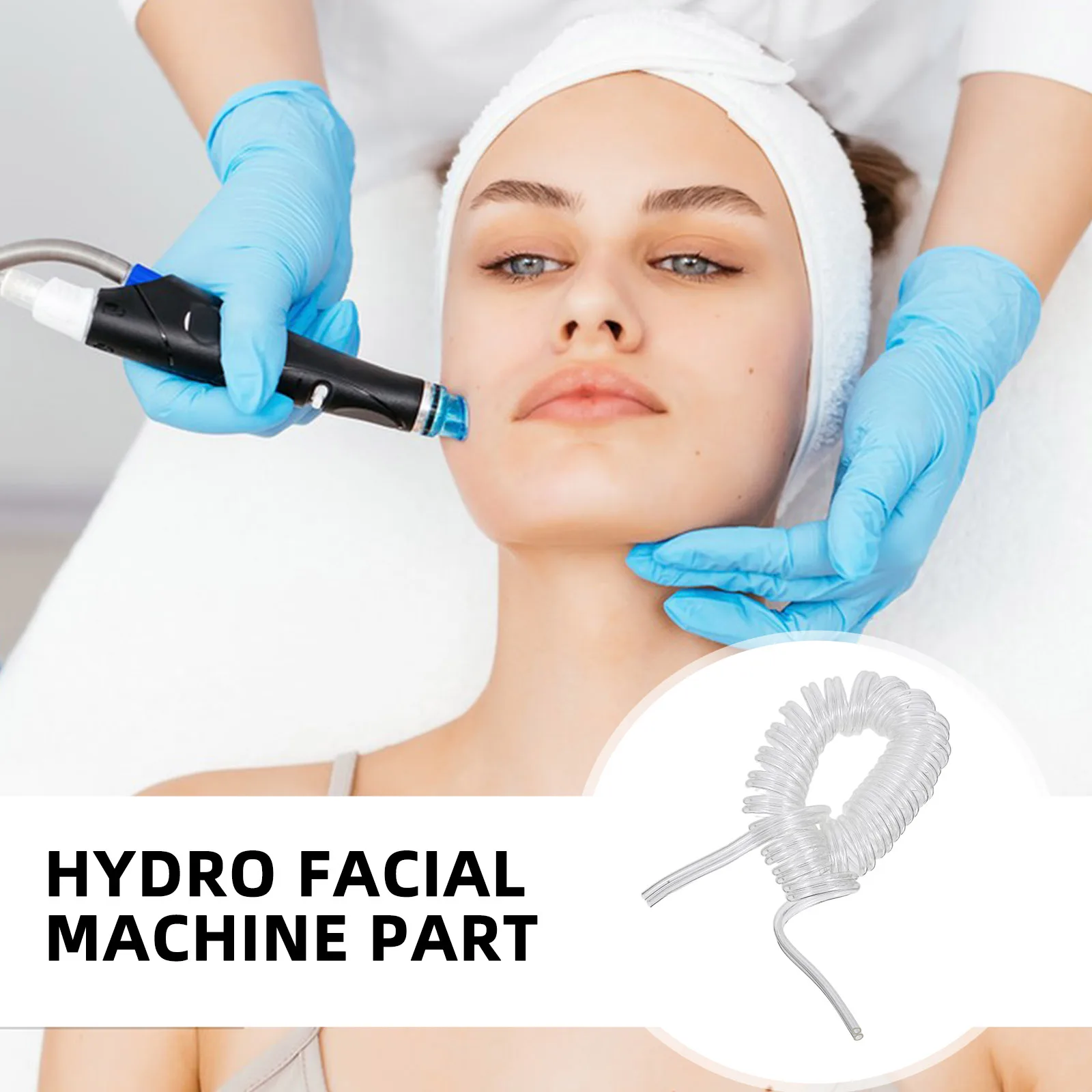 

Silicone Suction Pen Replacement Accessories For Hydro Facial Device Facial Machine Spray Hose Skin Care Cleansing Tools Durable