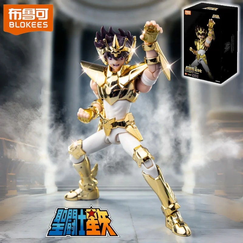 

Коллекционная фигурка Blokees Saint Seiya Pegasus Seiya EX Champion, лимитированная серия к 40-летию, аниме-модель, игрушка, подарок