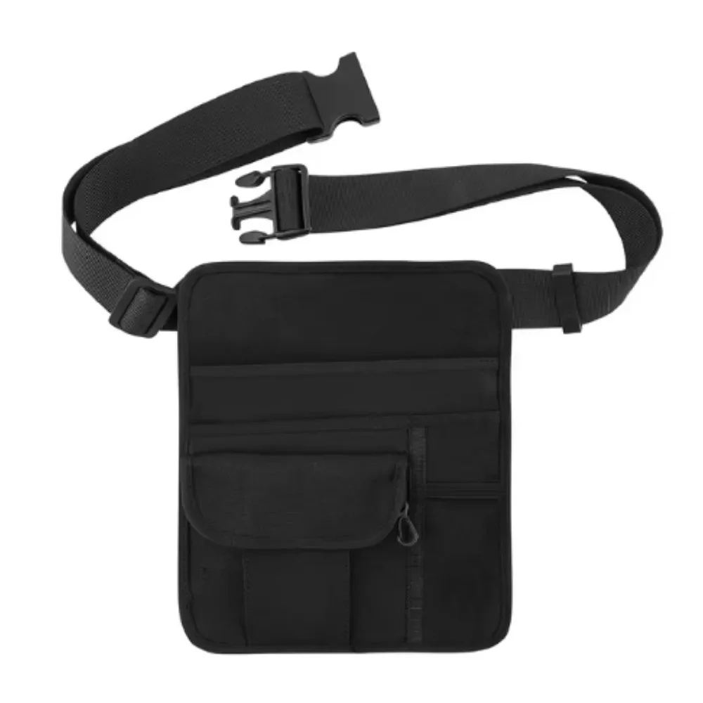 Waist Money Pouch Bag Restaurant Apron Bag for Restaurant Waiter with Adjustable Belt Check Holder for Bars Cafes