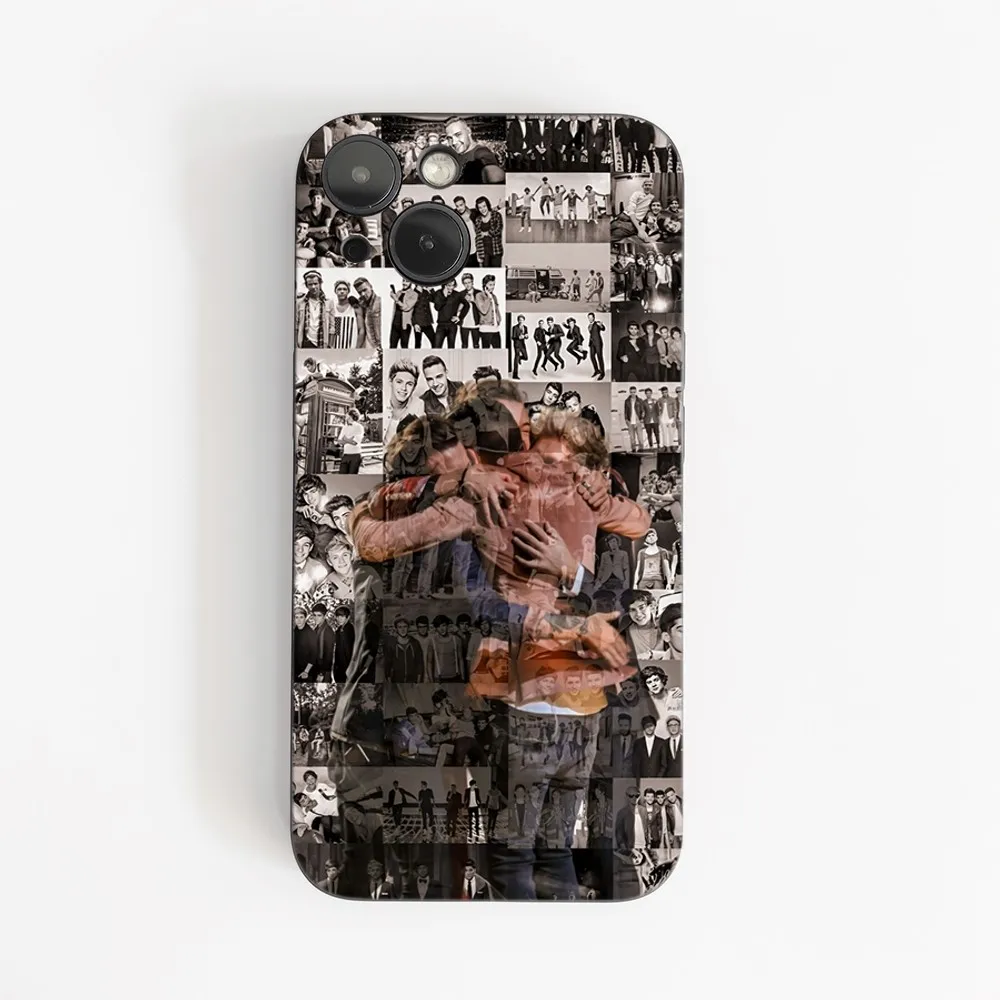 حافظة هاتف باند O-One Direction من السيليكون الناعم لهاتف آيفون 16 15 14 13 12 11 Plus Pro Max Plus #4