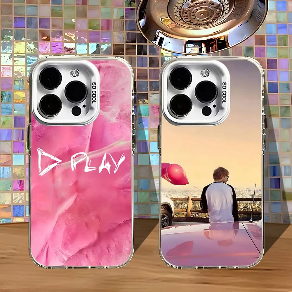 

Ed S-Sheeran Play Phone Case For iPhone 16,15,14,13,12,11,Pro,XS,Max,Plus,Mini,SE4,E White Matte Shockproof Cover
