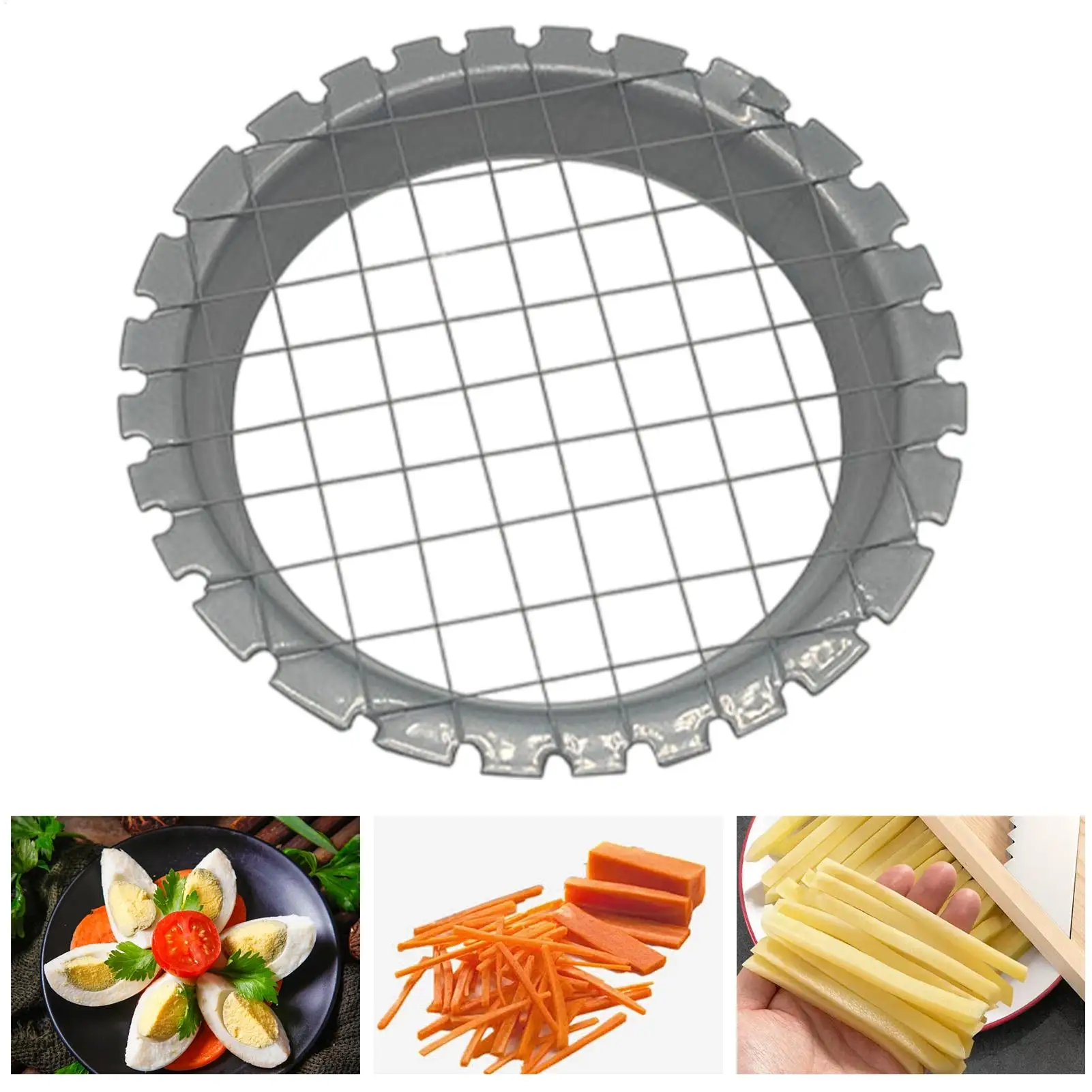 1PC Cubes Round Grid Cutter Slicer For Egg Mushrooms Vegetables Fruit Kitchen Cut Device Tools Chopper Kitchen Accessories ﻿