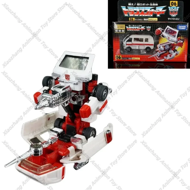 In Stock Original  TAKARA TOMY Transformers G1 Ironhide TFE05 PVC Anime Figure Action Figures Model Toys