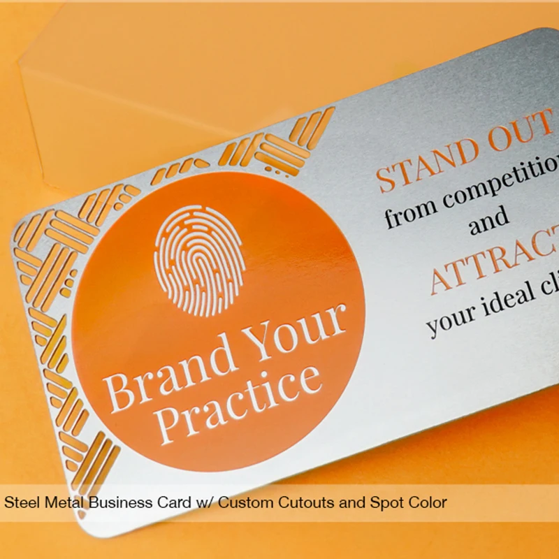 

Metal card stainless steel membership card design custom hollow business card production