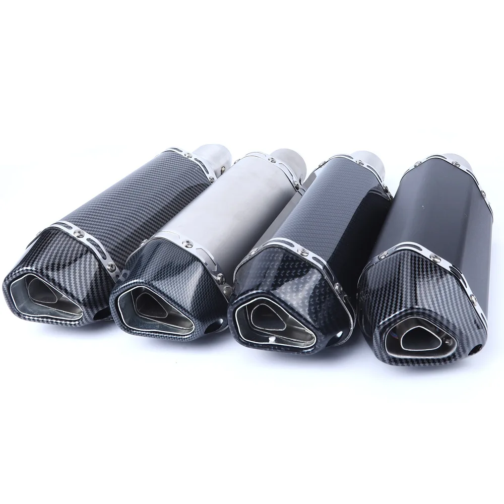 

Modified sports car large displacement racing small hexagonal universal scorpion motorcycle exhaust pipe