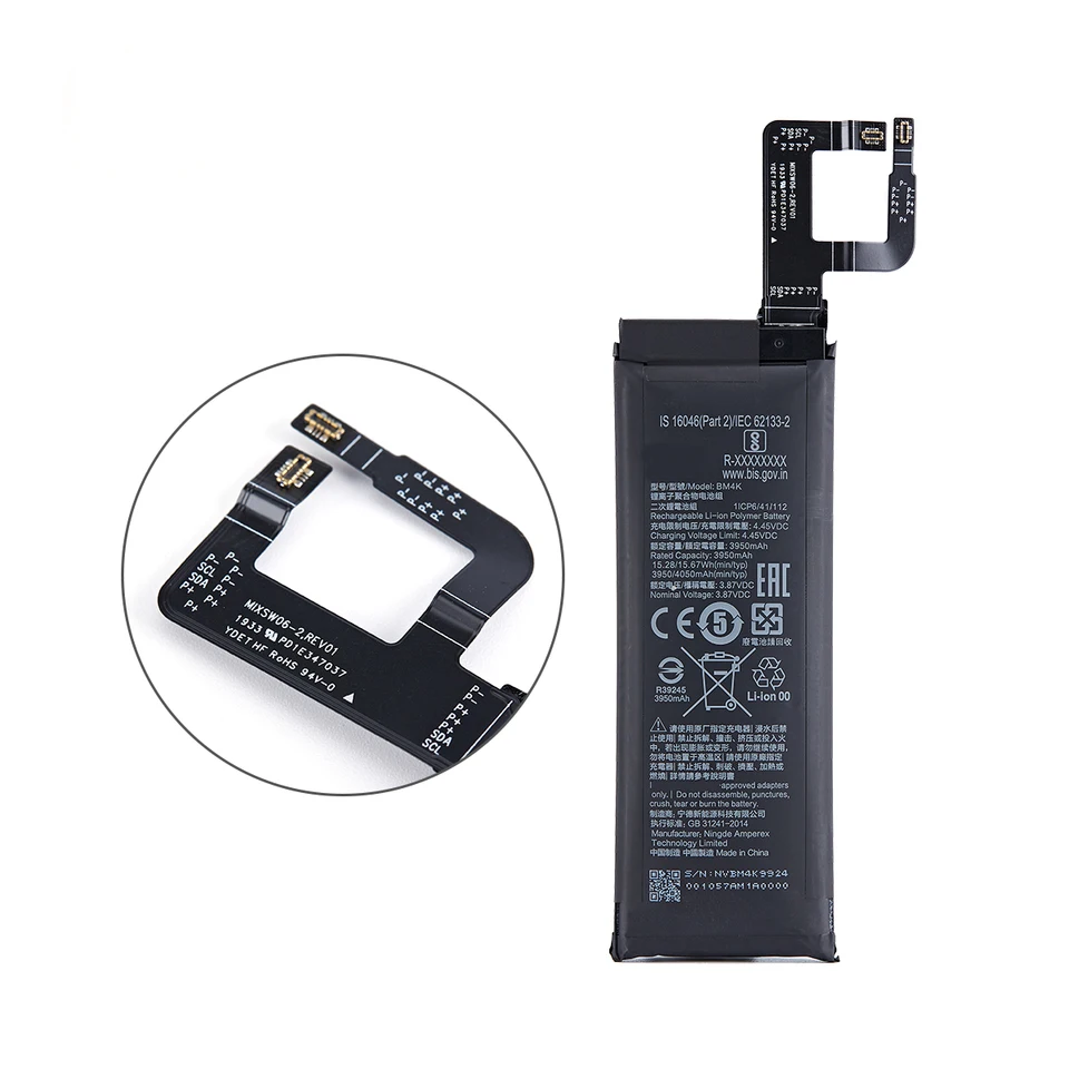 Batería nueva BM4N BM4K BM4V para Xiaomi Mi 10 5G / Mix Alpha Xiaomi Mi 10 Ultra de alta calidad 6