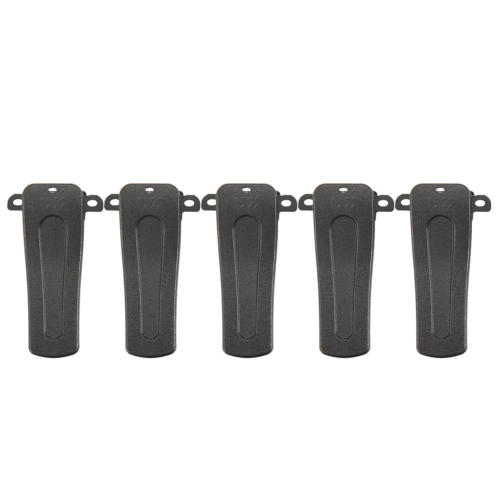 5PCS Belt Clip for H777 Hot Model Baofeng Radio BF-666S BF-777S BF-888S 666S 777S 888S Walkie Talkie Accessories clamps Black