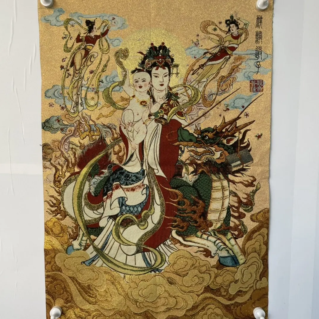 

Embroidery Fairy Decorative Canvas Painting Square Beauty Picture Wall Art Canvas Cross Stitch DIY Decorative Painting Mural