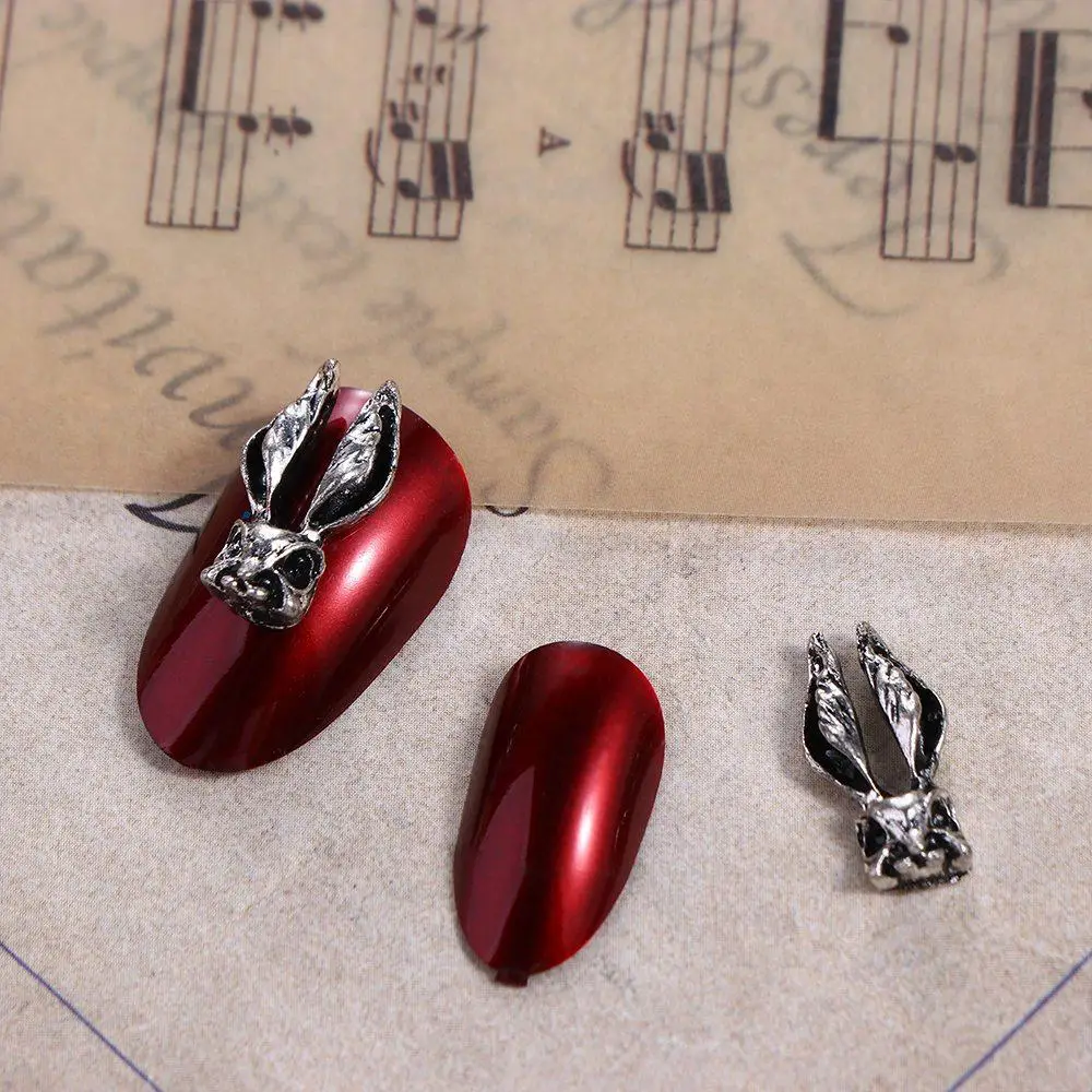 5 قطعة/المجموعة مسمار الفن سحر هالوين المعادن مسمار زينة مانيكير المواد مسمار لوازم هالوين المعادن مسمار الملحقات