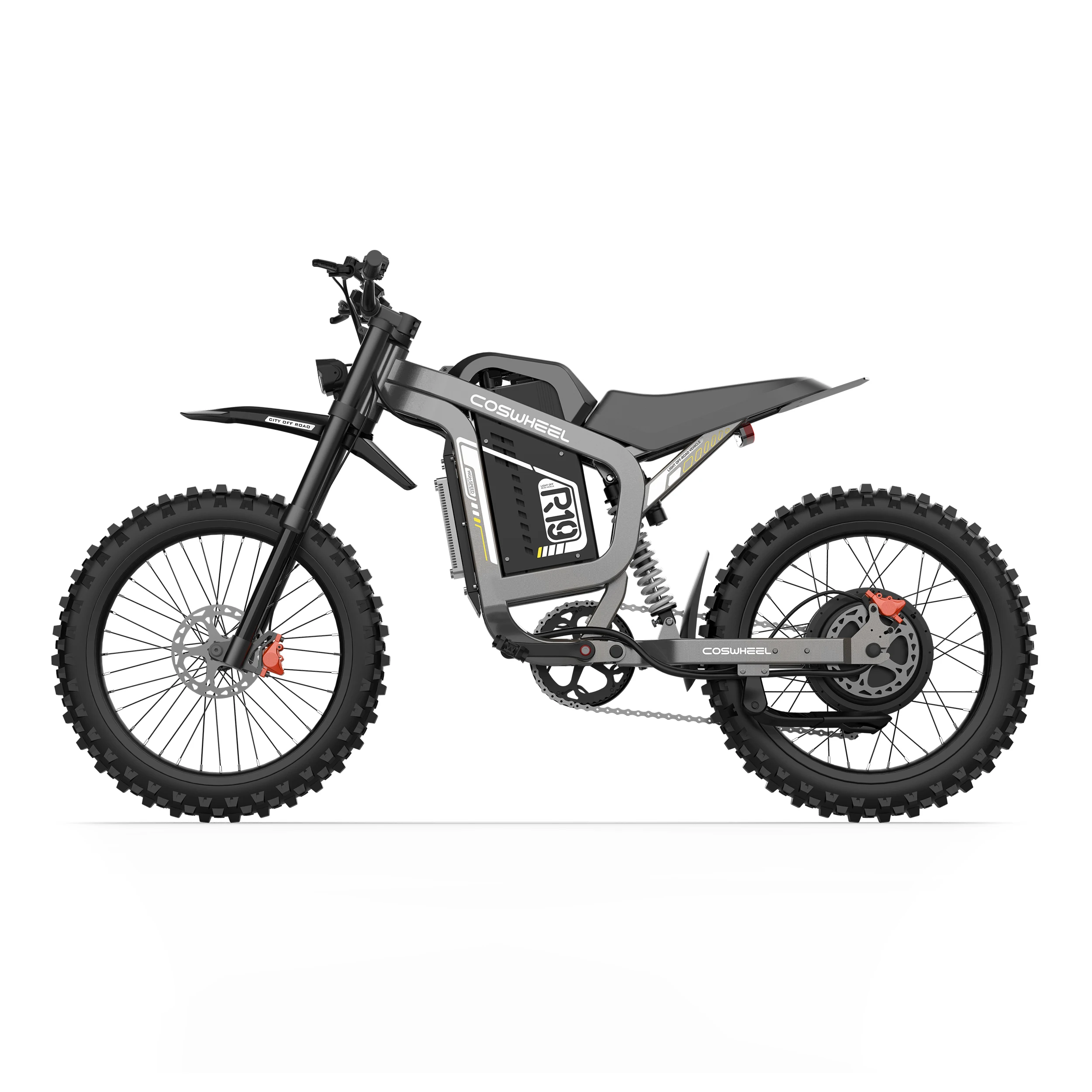 Coswheel R19 adult E-bike 3000W Motor 72V 40Ah battery commute Electric Bike,19-inch Tire E-Mountain bike
