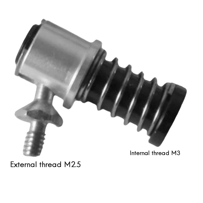 ABGI-4X de liberación rápida M3, extremo de barra de acoplamiento, cabeza de bola, conector de extremo de varilla de empuje para modelo RC, barco, coche, avión