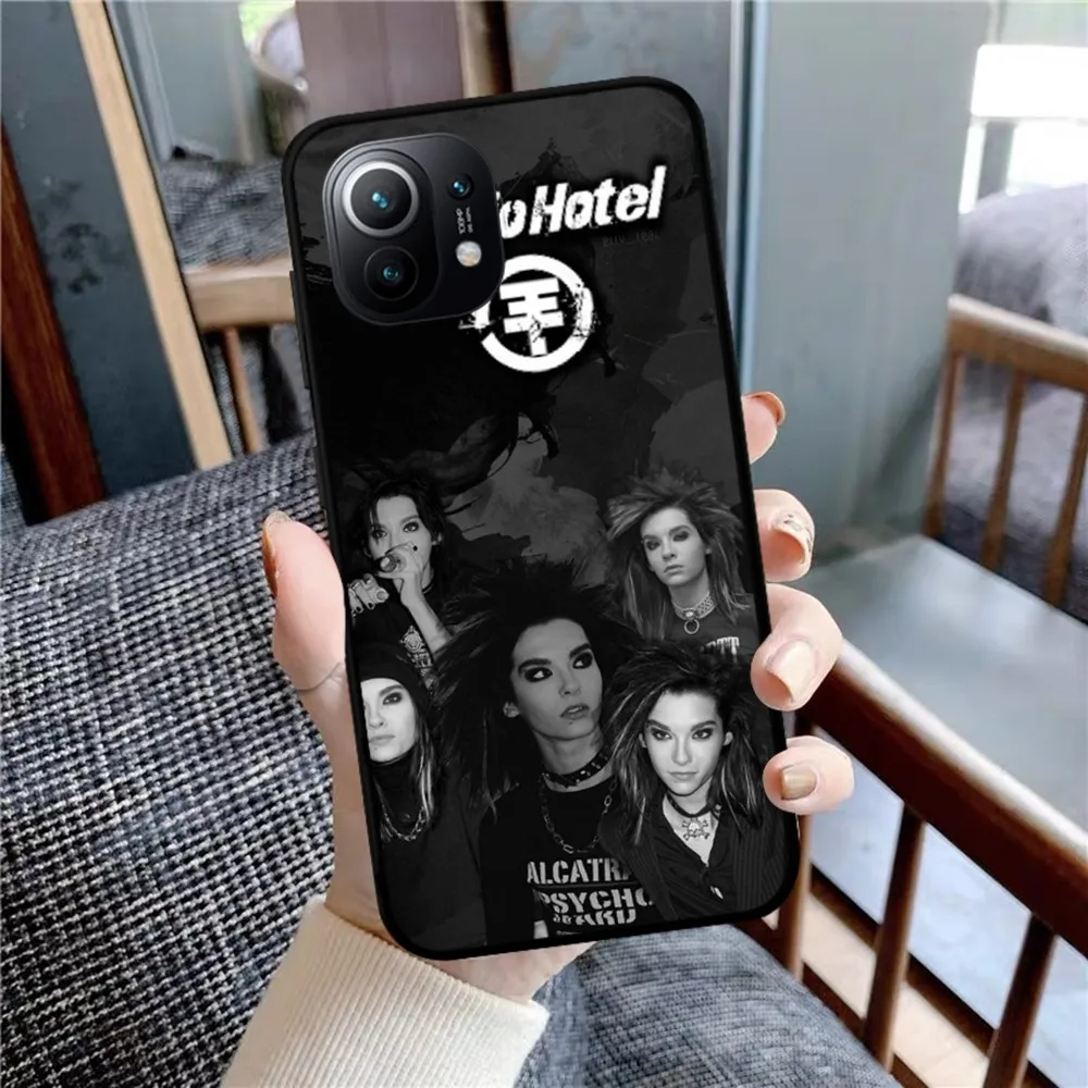 T-Tokio Hotel Band Phone Case For Xiaomi Mi 5X 8 9 10 11 12 Lite Pro 10T PocoX3pro PocoM3 Note 10 Pro Lite