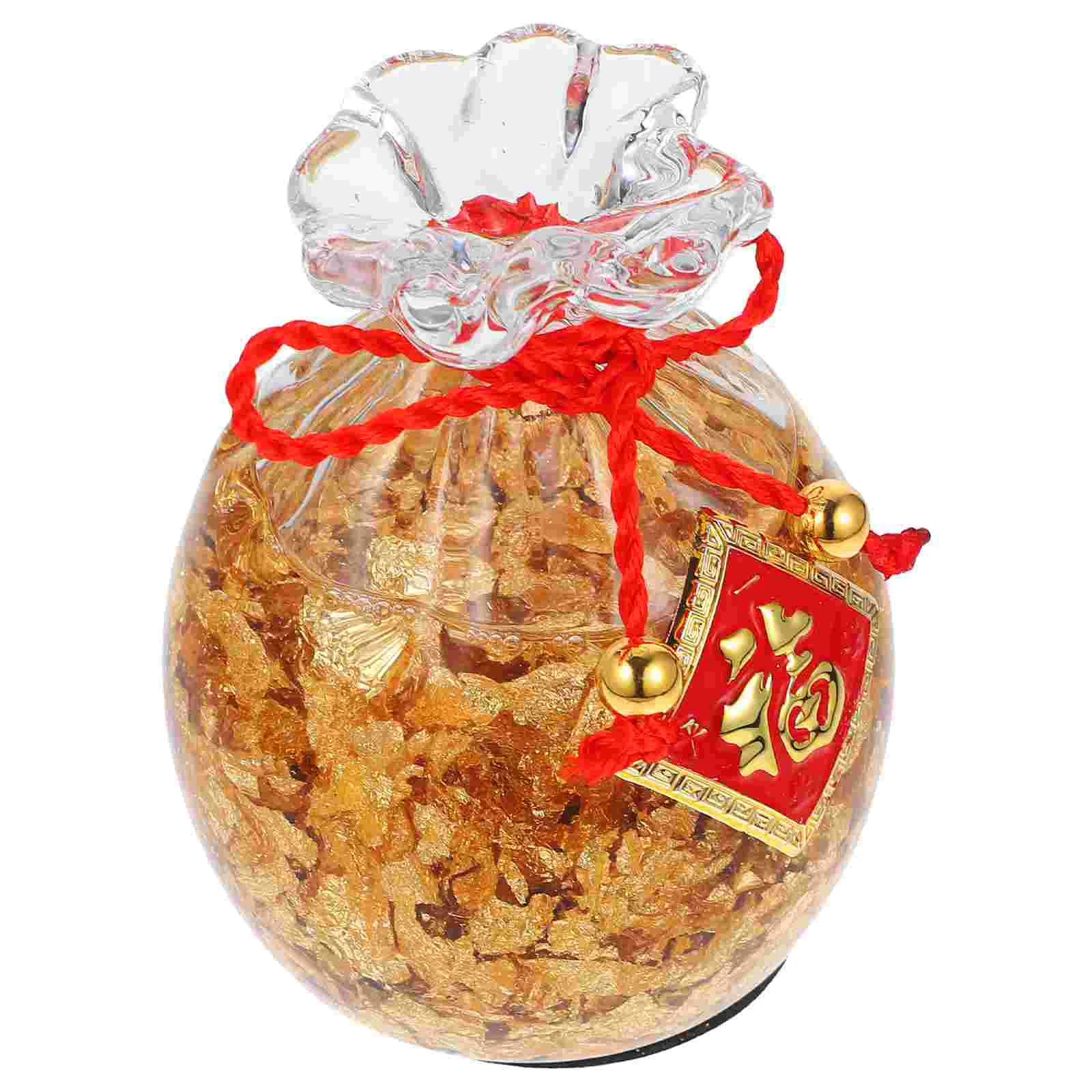 Feng Shui Ornaments Lucky Money Bag Purse Shaped Adornment Household Decoration