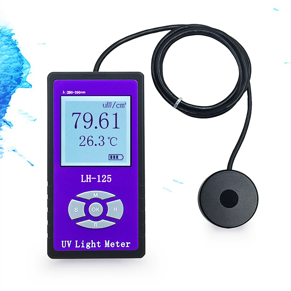 LH-125 Uv Durchlässigkeit Tester UVA UVB Eindringen Detektor Uv-strahlung Gesundheitseinheit Barriere Rate Tester