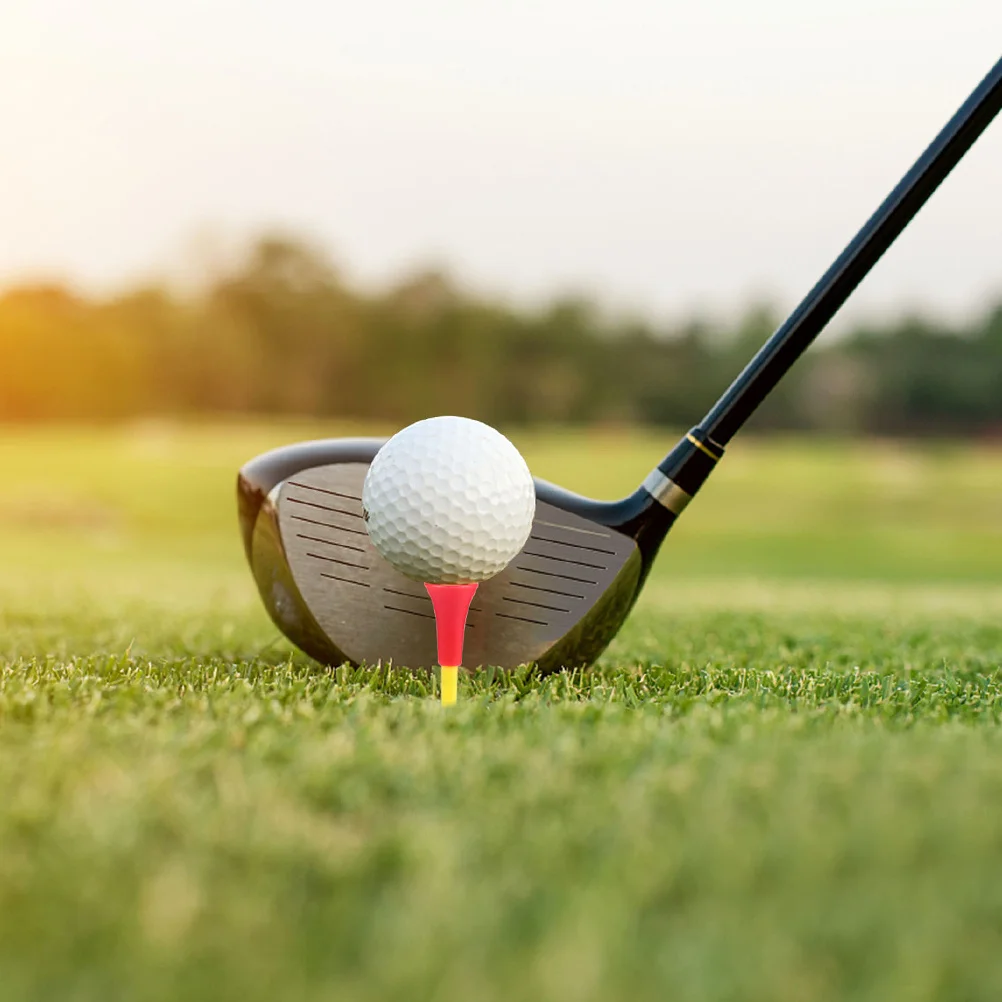 15 قطعة من تي شيرتات الجولف البلاستيكية ذات جودة عالية ومقاومة النادي المنخفضة مثالية لرفوف الممارسة تدعم جميع الدورات