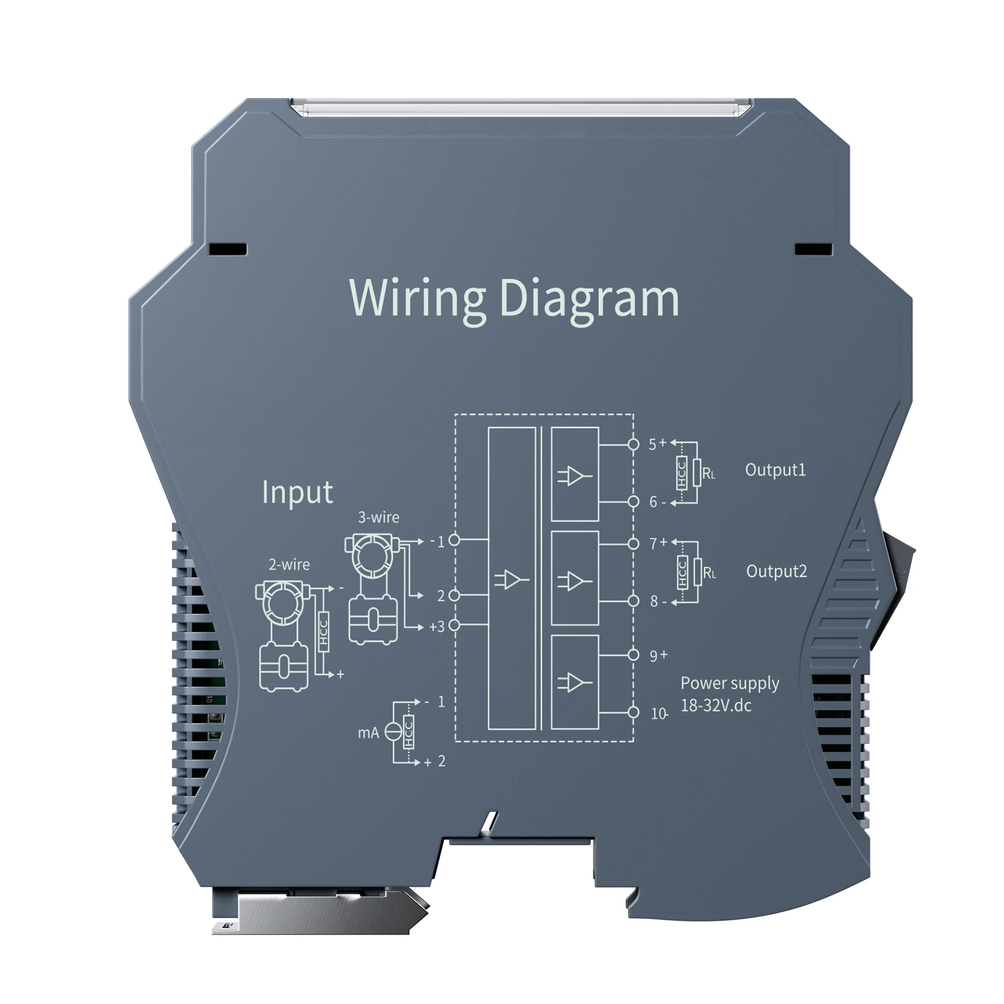 Intelligent Signal Isolator 4-20mA to 0-10V 4-20mA to RS485 Relay 1 In 1 Out Analog Signal Converter Relay Signal Isolator