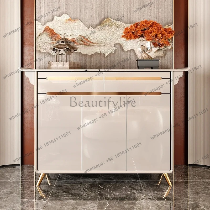 Home Living Room Hall Cabinet Table Offering Table New Chinese Style Desk Simple Buddha Altar