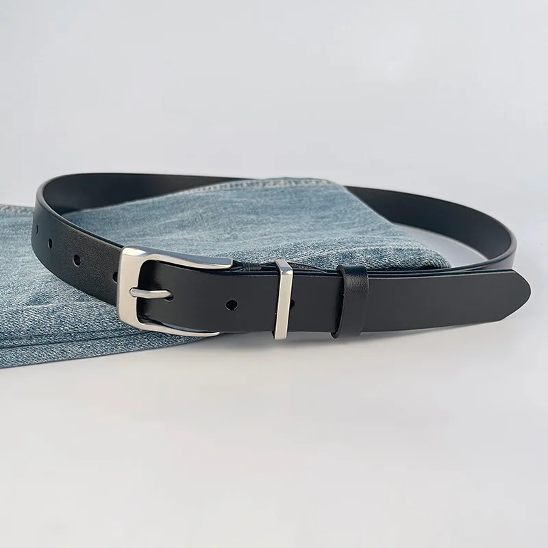 First layer cowhide retro leather women's belt cowhide paired with casual pants jeans decorative women's belt