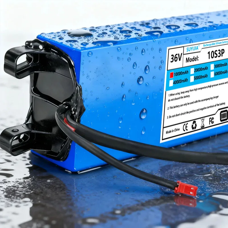 10S3P 36V 10Ah 18650 Batterie Au Lithium Rechargeable 10000mAh M356 Batterie De Scooter Pour 500w Vélo Scooter Avec BMS