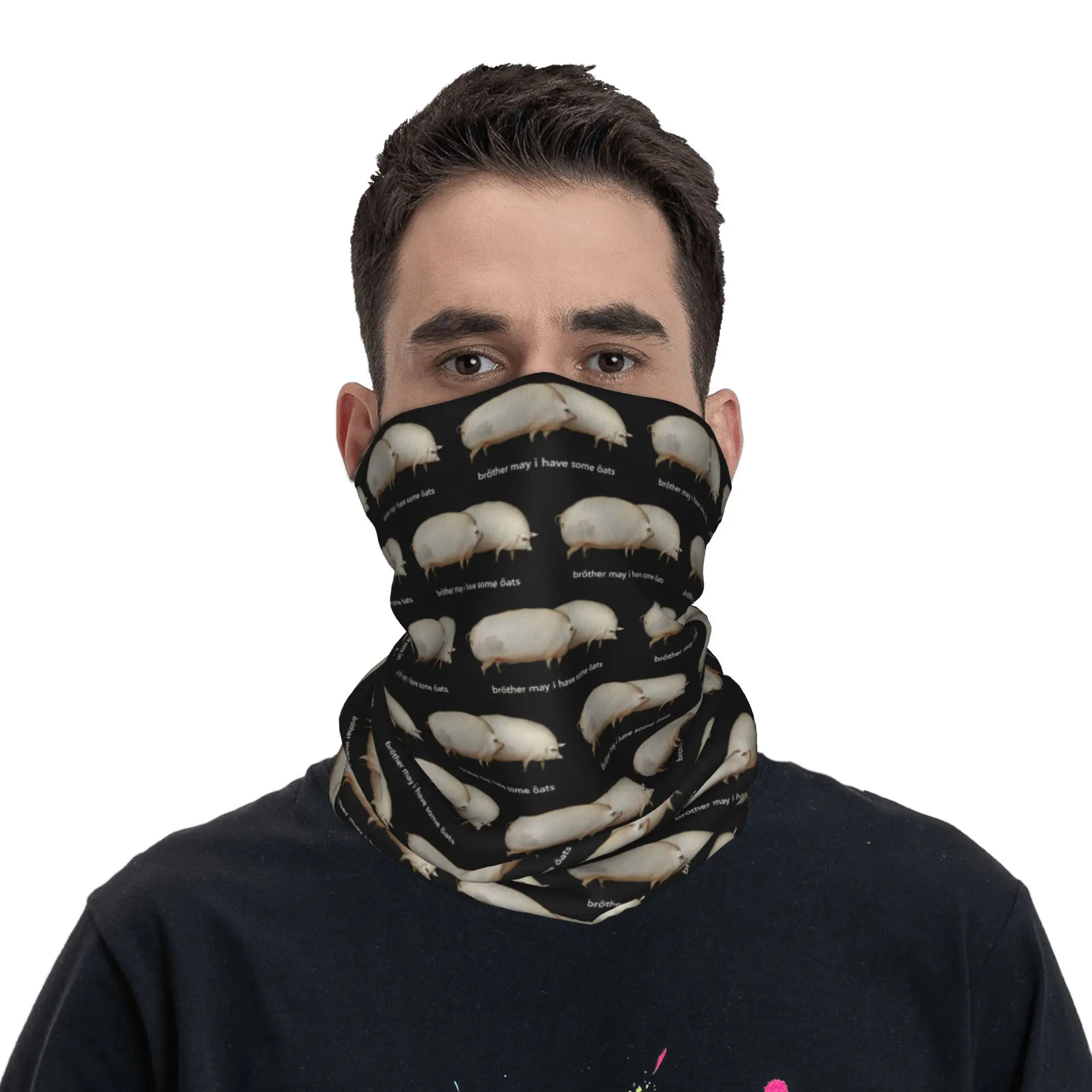 Brother May I Have Some Oats, классическая бандана для мума, гетры с принтом, маска, шарф, теплая Балаклава для верховой езды, дышащая унисекс для взрослых Brother May I Have Some Oats, классическая бандана для мума, гетры с принтом, маска, шарф, теплая Балаклава для верховой езды, дышащая унисекс для взрослых