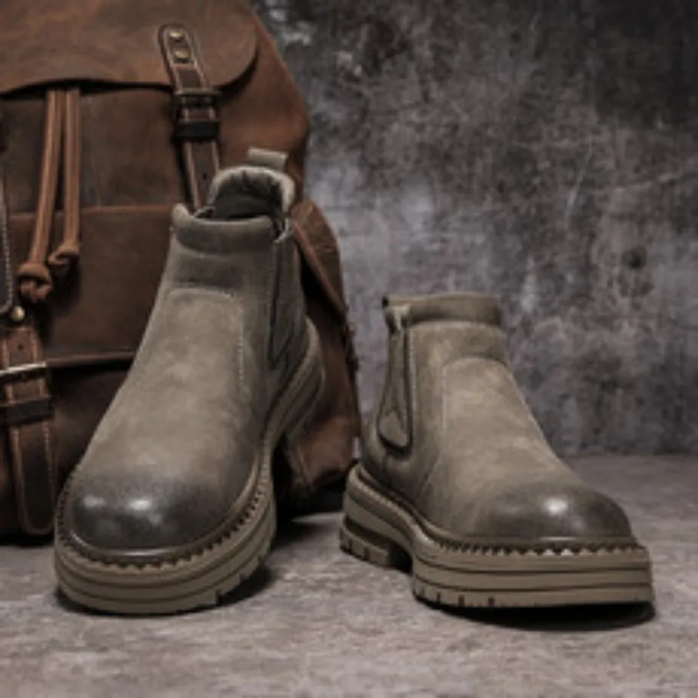 

Water Proof Safety Work Shoes For Men Steel Head Leather Boots Male Footwear Indestructible Construction Work Shoes Brown