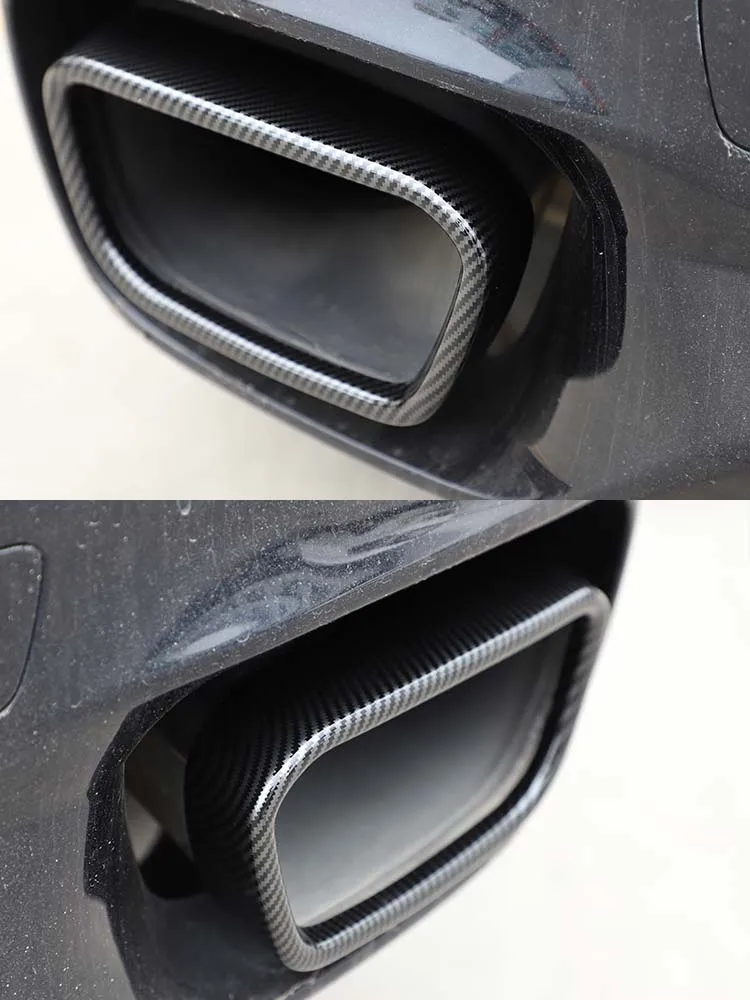 Für BMW X5 F15 X6 F16 2014-18 Auto Styling Schwanz Schalldämpfer Auspuffrohr Ausgang Abdeckung Trim Außen Zubehör (für M Sport Version) – Detail 10