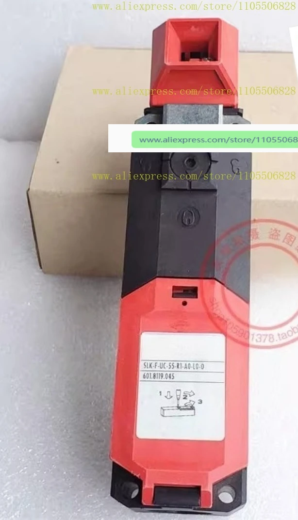 Second-hand SLK-F-UC-55-R1-A0-L0-0  601.8119.045 Safety Door Interlock Switch for Industrial Machine Guarding