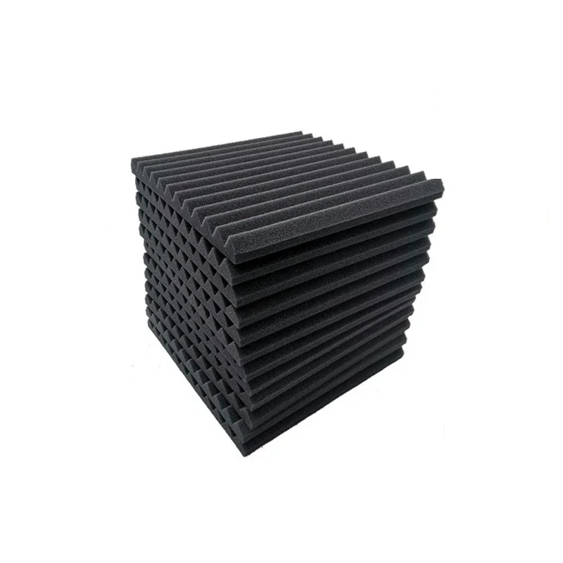 1Pcs 300x300x25mm Studio Acoustic Foam Soundproof Pyramid Sound Absorption Treatment Panel Tile Protective Sponge Sealing Strip